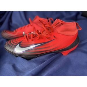 Nike Zoom Vapor Pro 1 Crimson Red Football Cleats HF9409-600 Mens Size 11